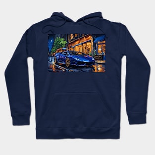 Lambo at night Hoodie